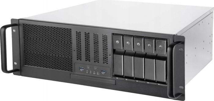 SilverStone Obudowa rack 4U Ssi-ceb, 5x Hot-Swap 3,5", Usb 3.0