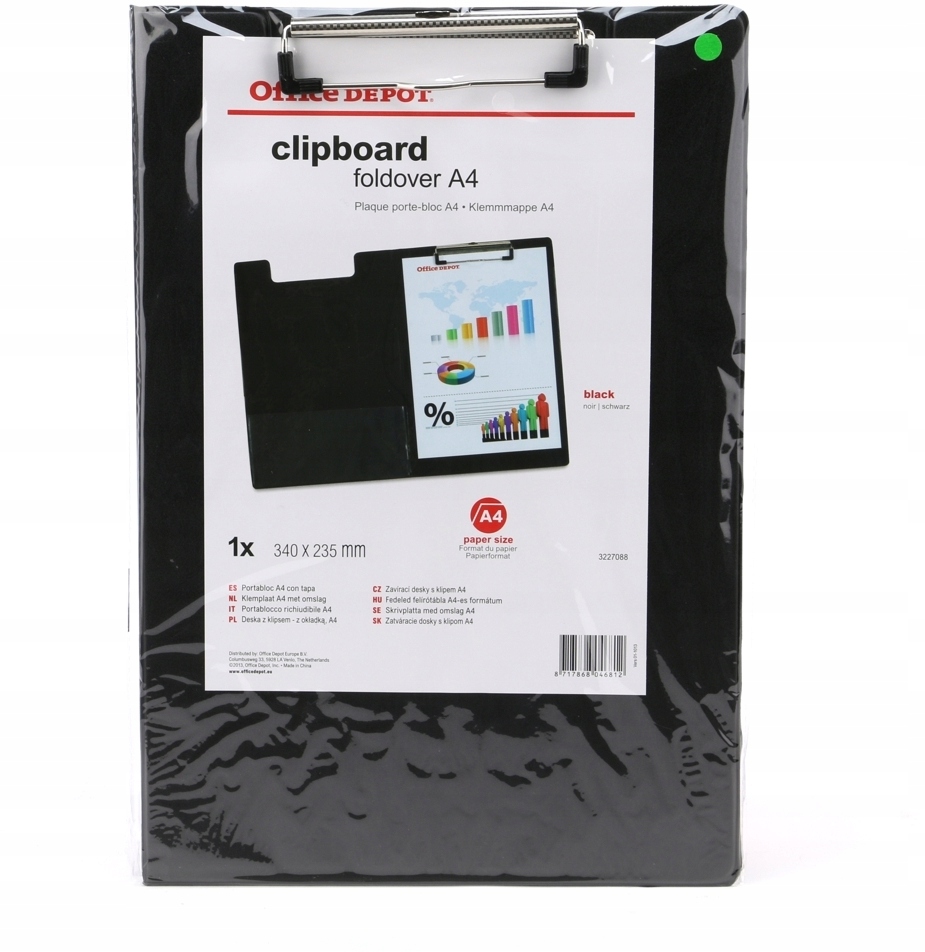 

Podkład do pisania Office Depot z okładką A4