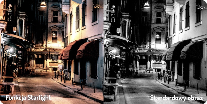 KAMERA IP KENIK 2Mp Motozoom IR60m AUDIO KOLOR 24h Waga produktu 1000 g