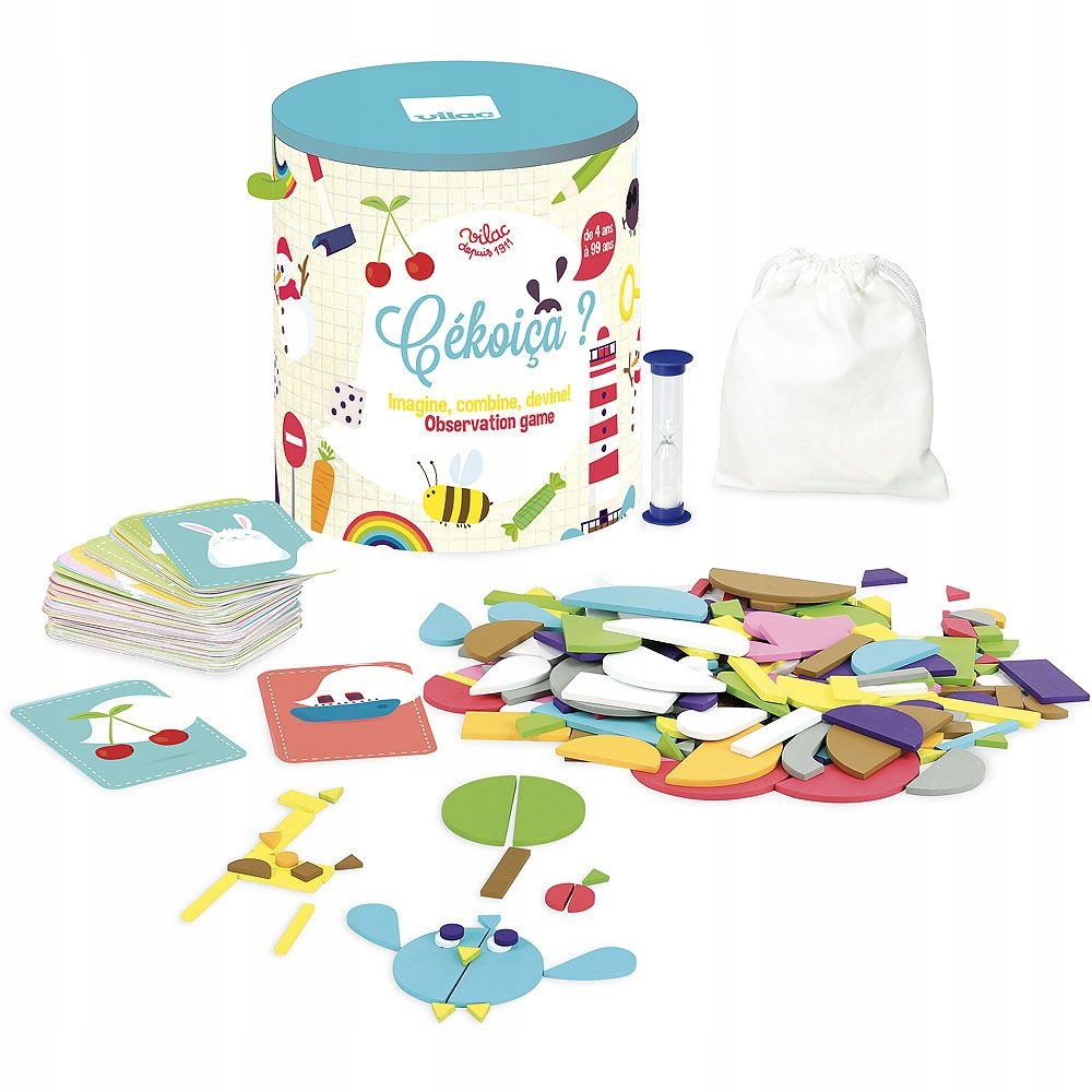 Gra obserwacja i szybkość Vilac Whatizis