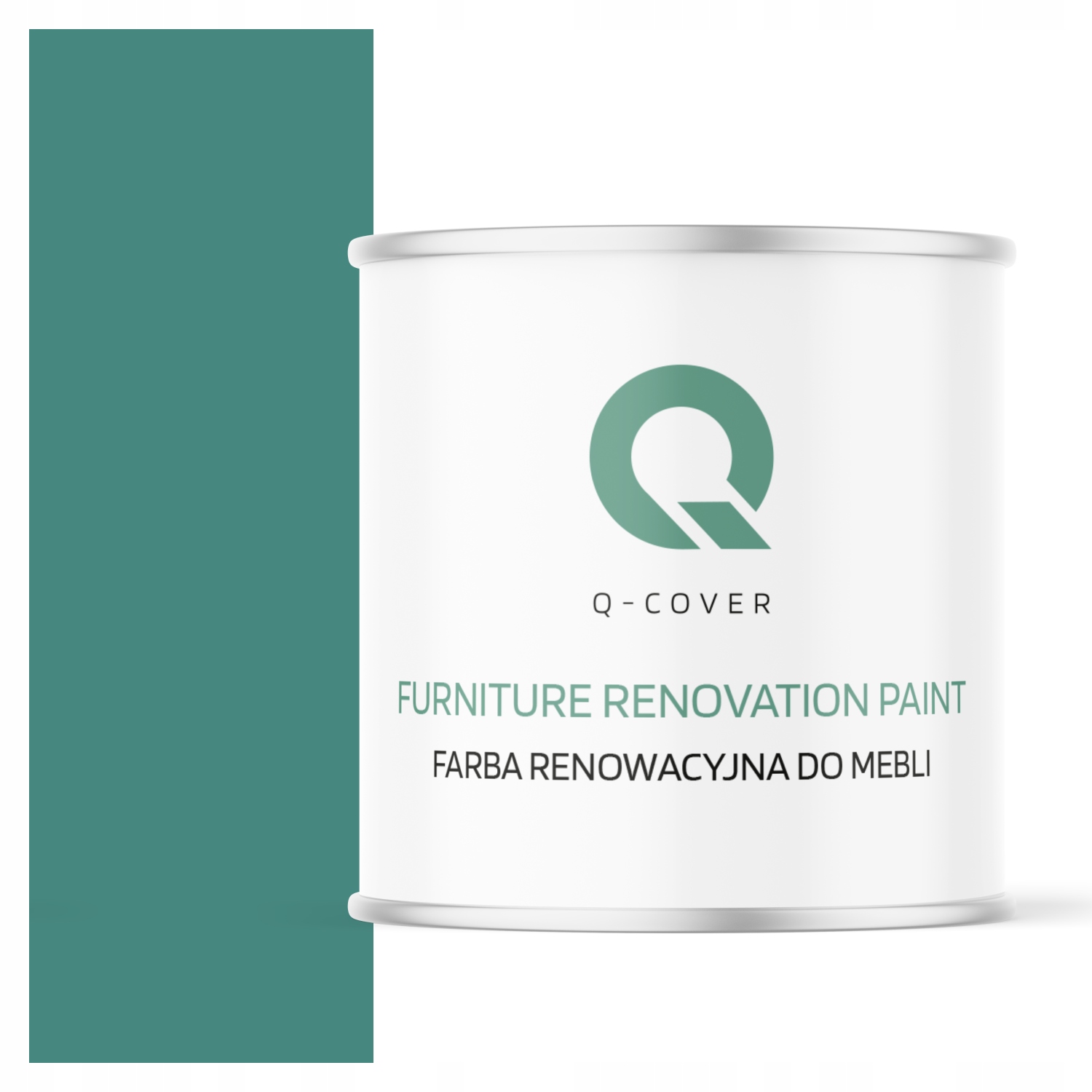 Farba Kuchynského Nábytku Na Prednej Strane Skriniek Tyrkysová Mätová Ral 6033 Polomatná 2.5 L