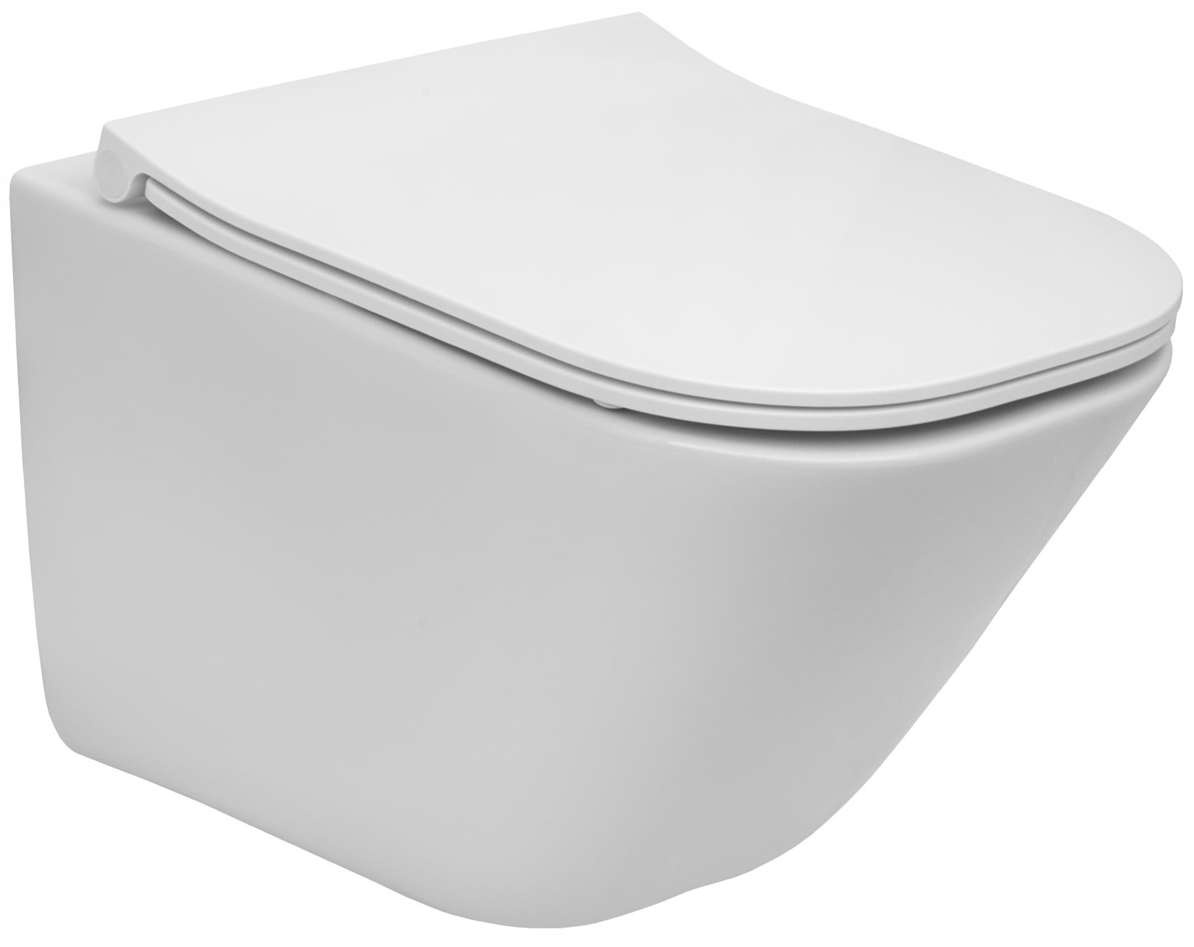 Roca Gap Square Compacto Miska Wisząca Wc Rimless Deska Wolnoopadająca