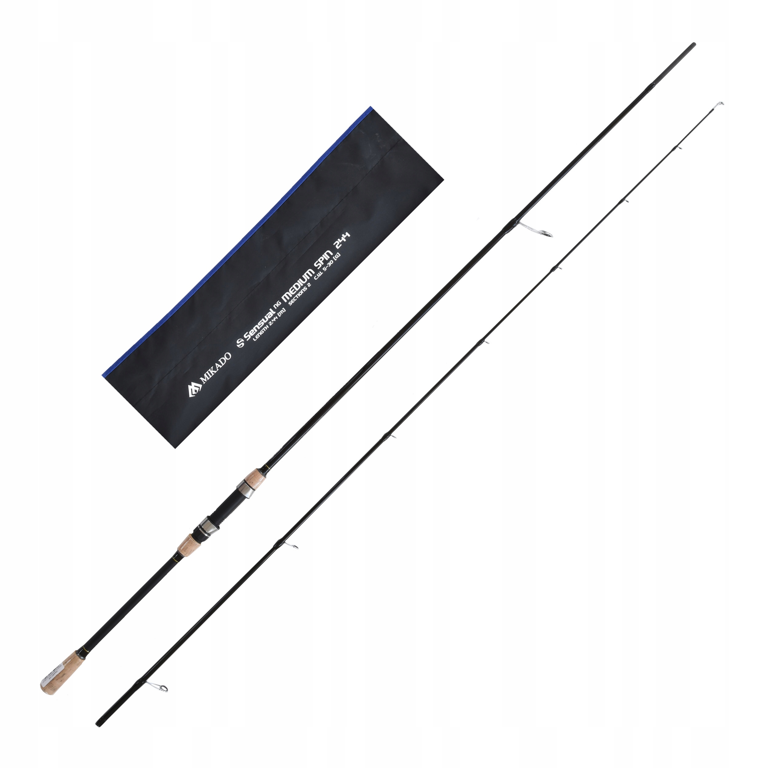 Wędka spinningowa Mikado Sensual Ng Medium Spin 2.44m 5-30g