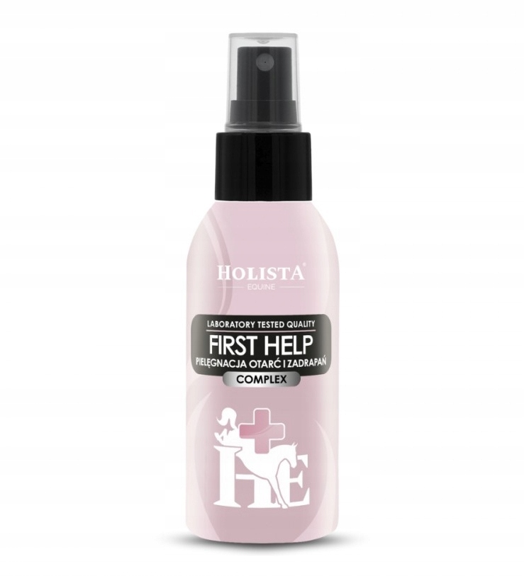 Holista Equine First Help Spray do Otarć Podrażnień Rany dla Konia 75ml
