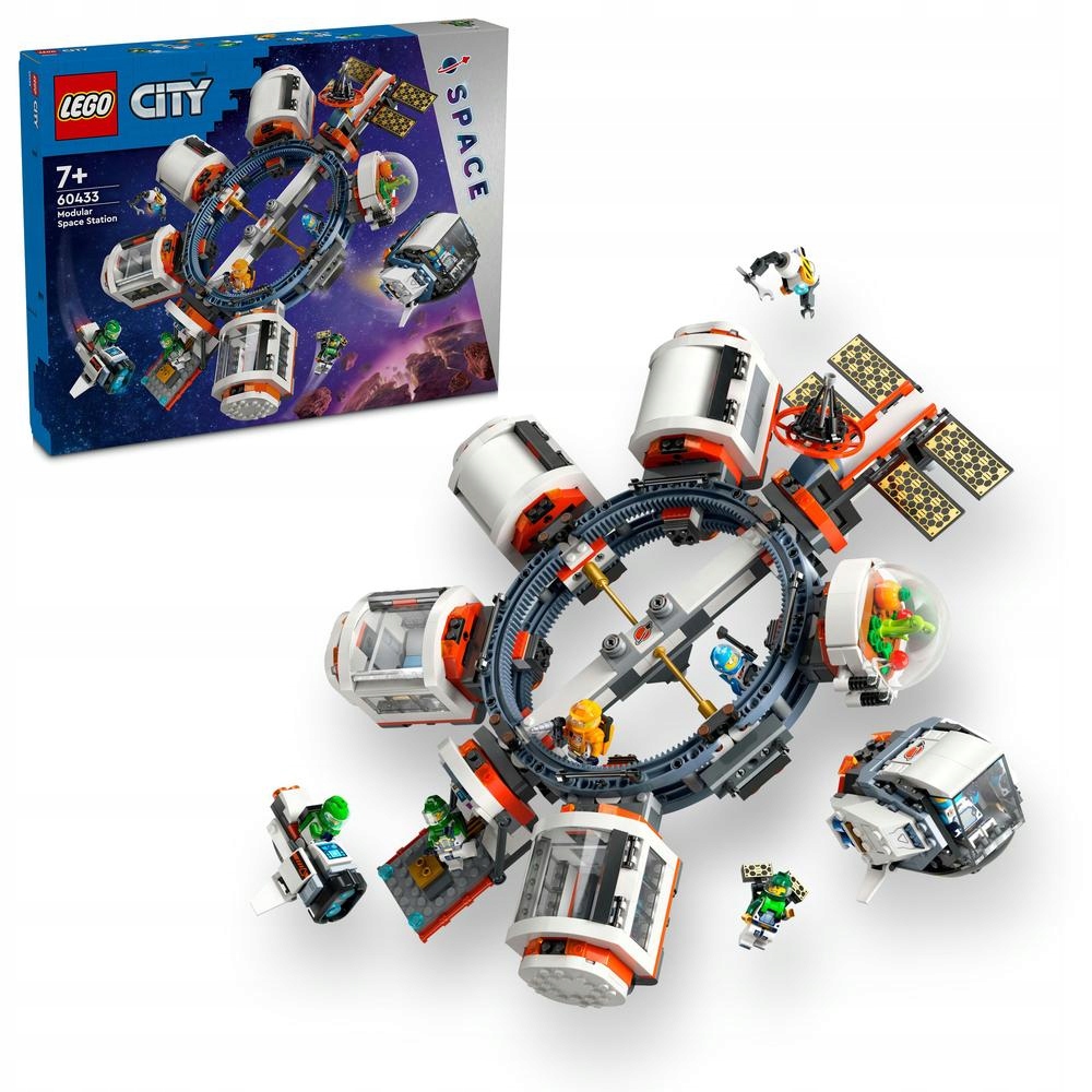Lego City 60433 Modulární vesmírná stanice