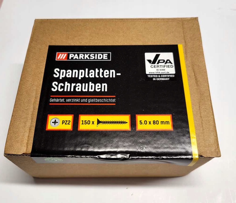 PARKSIDE Wkręty do drewna PZ2 150szt