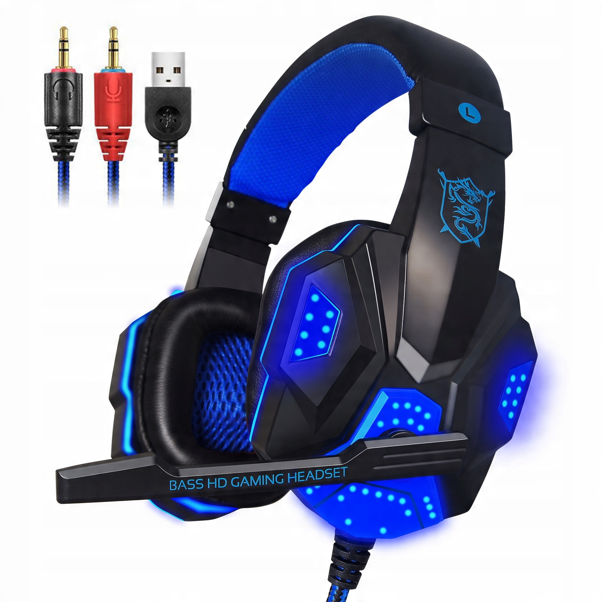 

Słuchawki Z Mikrofonem Do Laptopa Konsoli Xbox PS4