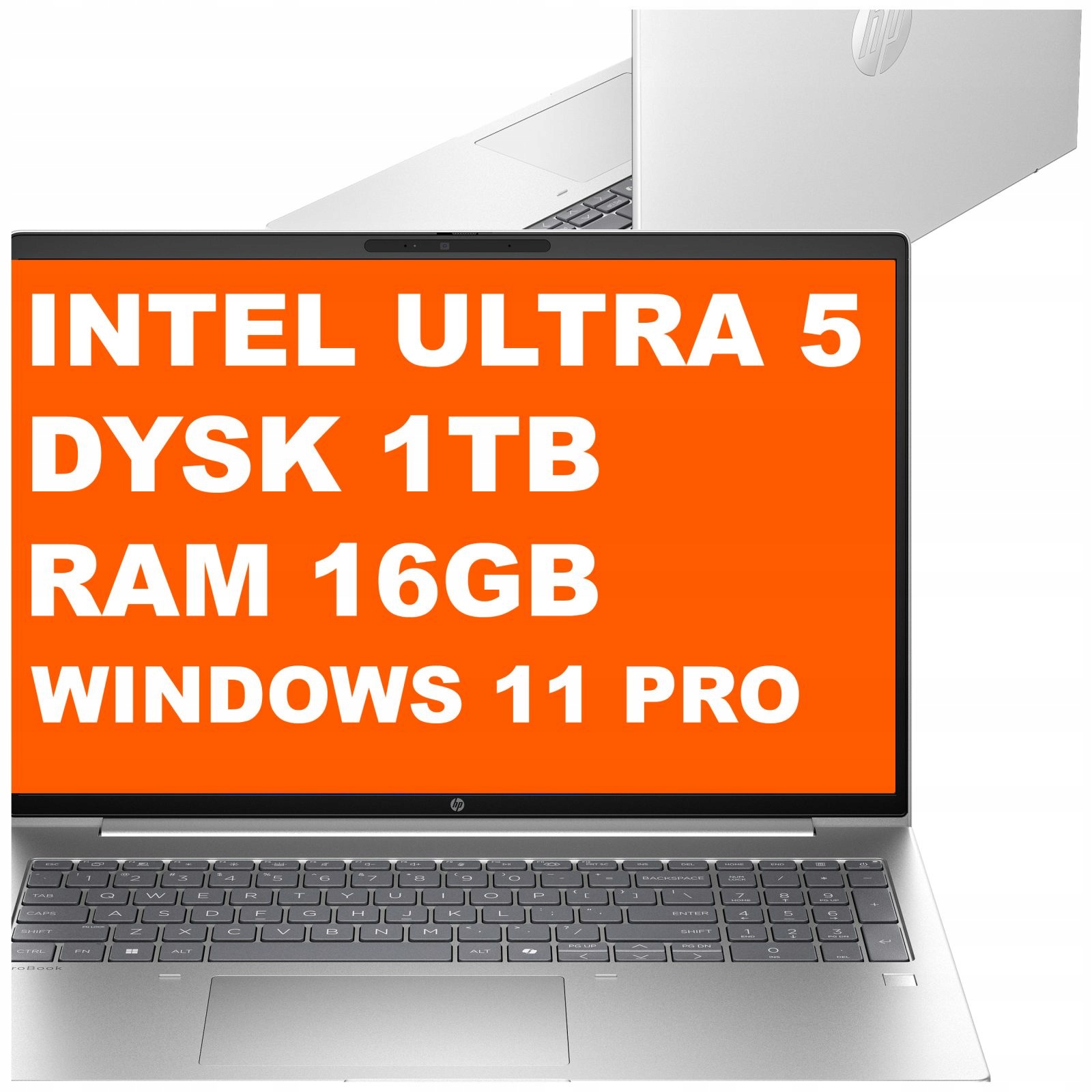 Laptop Hp ProBook 4 G1i 16" Ultra 5 16GB 1TB Wuxga Win 11 Pro Srebrny