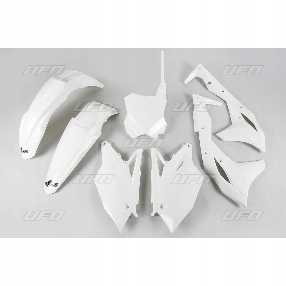 Ufo Sada plastov Kawasaki Kxf 250 '18-'20 Farba Biela (Ka225E047)