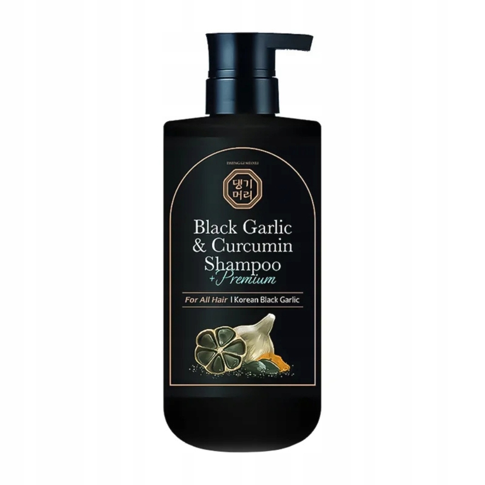 Daeng Gi Meo Ri – Black Garlic And Curcumin Shampoo, 500 ml – posilující šampon