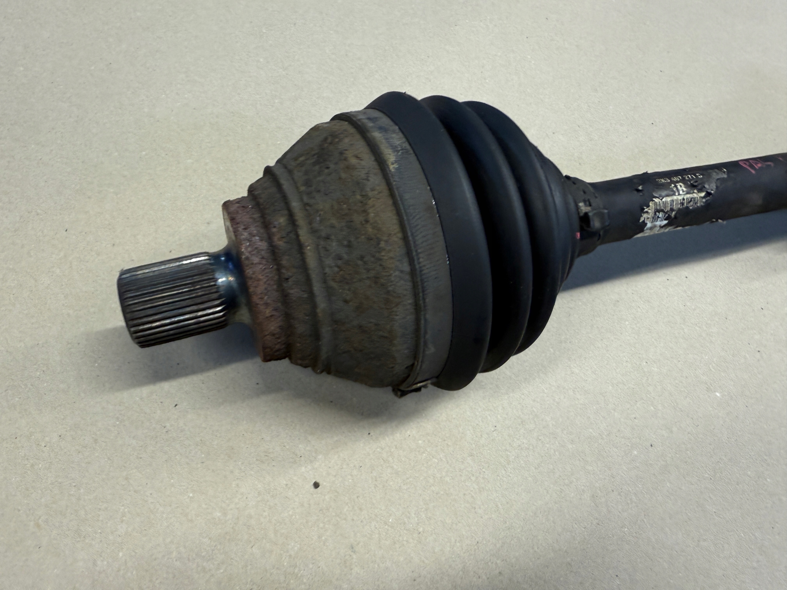 VW PASSAT B6 1.8 TSI semi-axis left AUTOMAT DSG 2K3407271D
