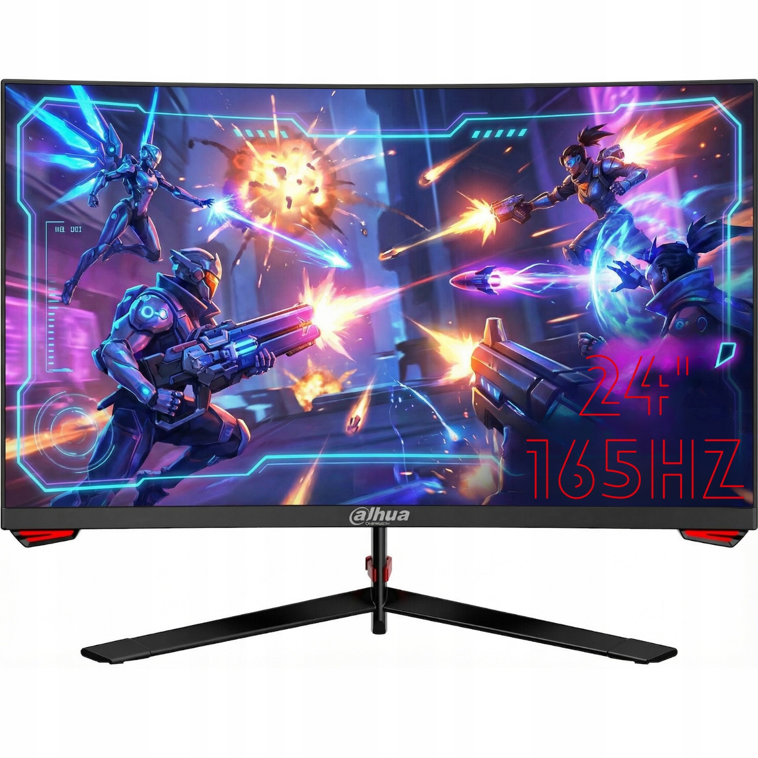 Herný monitor zakrivený Led Dahua 24 palcov 165 Hz 1MS Dp Hdmi Curved