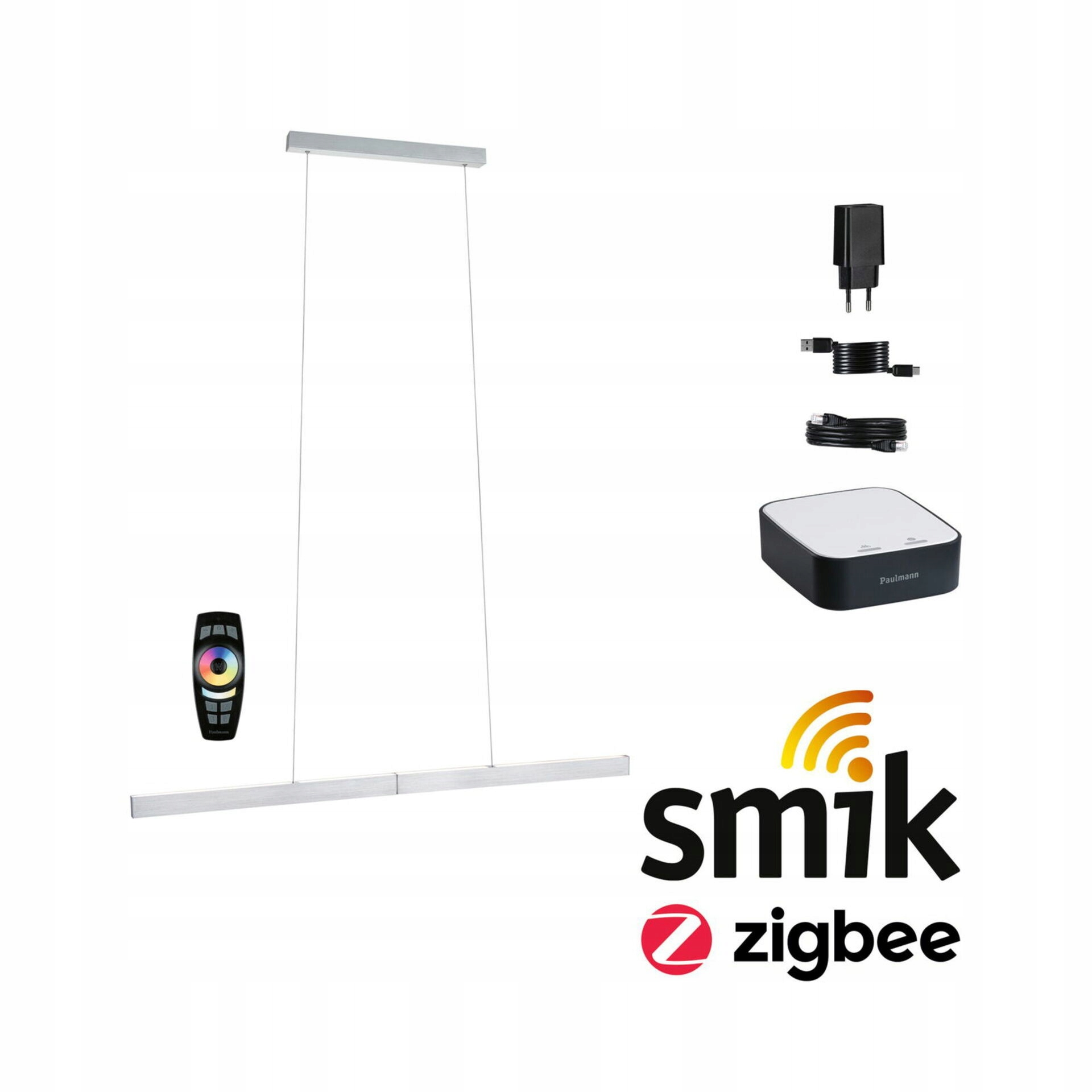 Paulmann Zigbee 3.0 Smart Home sada Led závesné svietidlo Aptare 18W stmiev
