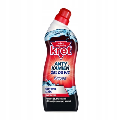 

Kret Żel do czyszczenia Wc Anty Kamień Power 750g