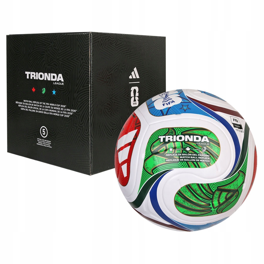 Piłka Nożna Adidas Trionda World Cup League Box Fifa Quality rozmiar 5