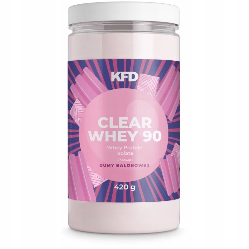Kfd Clear Whey 90 Protein Isolate 420 g příchuť Žvýkačka