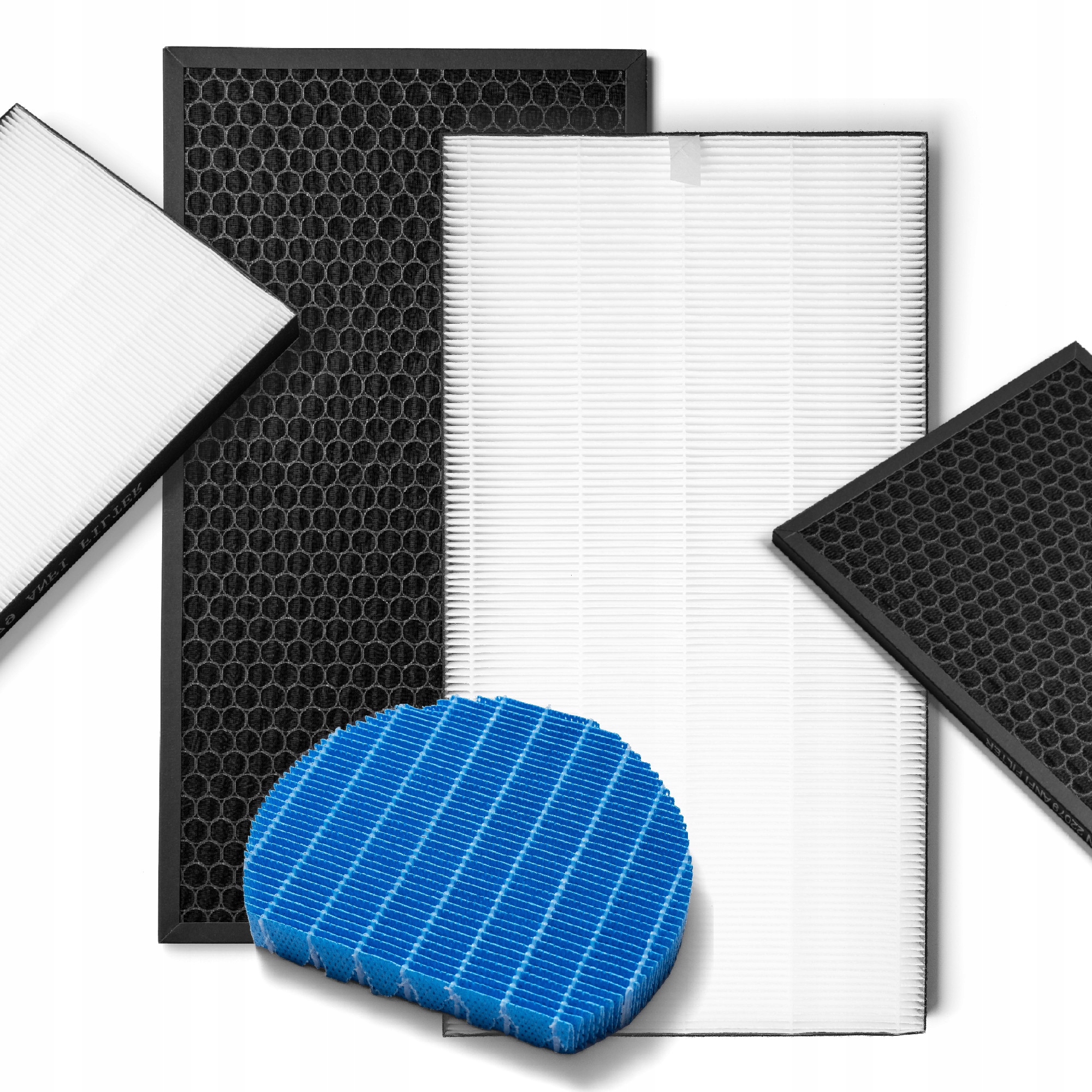 Sada zvlhčovacích a uhlíkových Hepa filtrů pro čističky Sharp KC-D60EUW