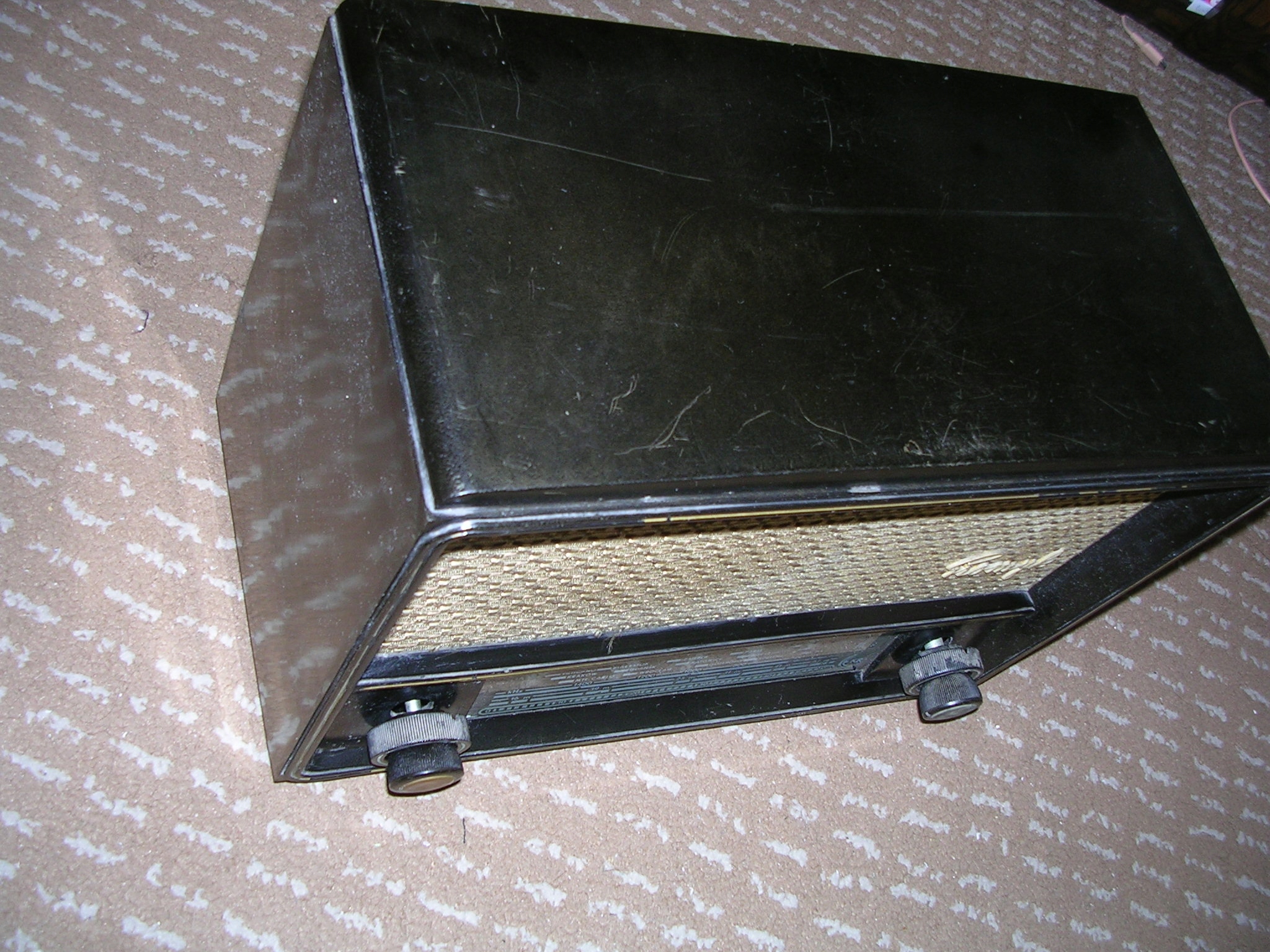 Radio lampowe Promyk dawne PRL