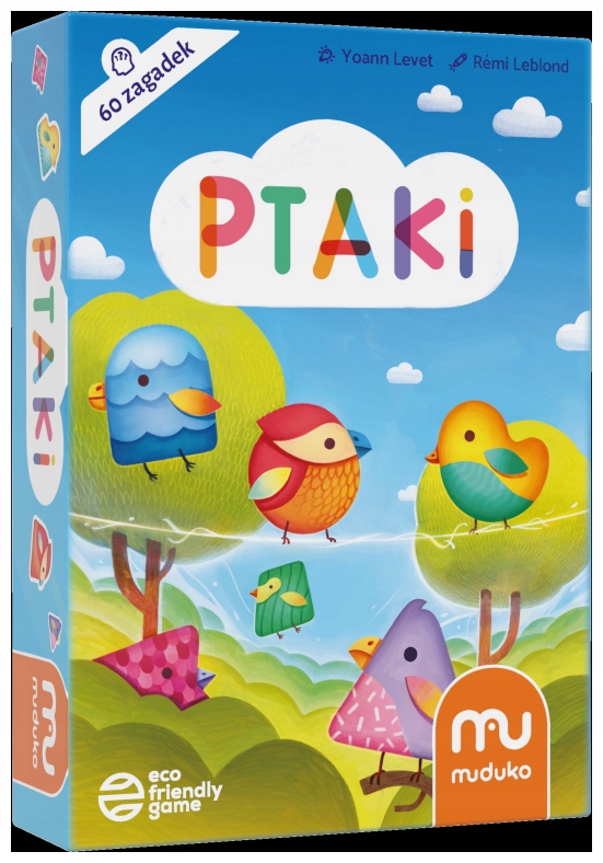 Ptaki 60 zagadek MUDUKO