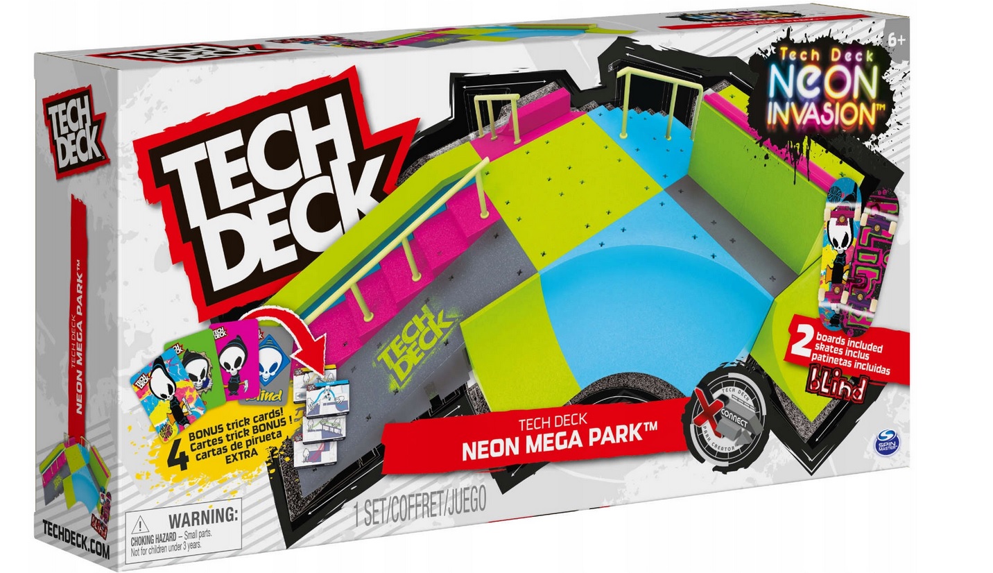 Fingerboard Tech Deck Skate Park Rampa Deskor