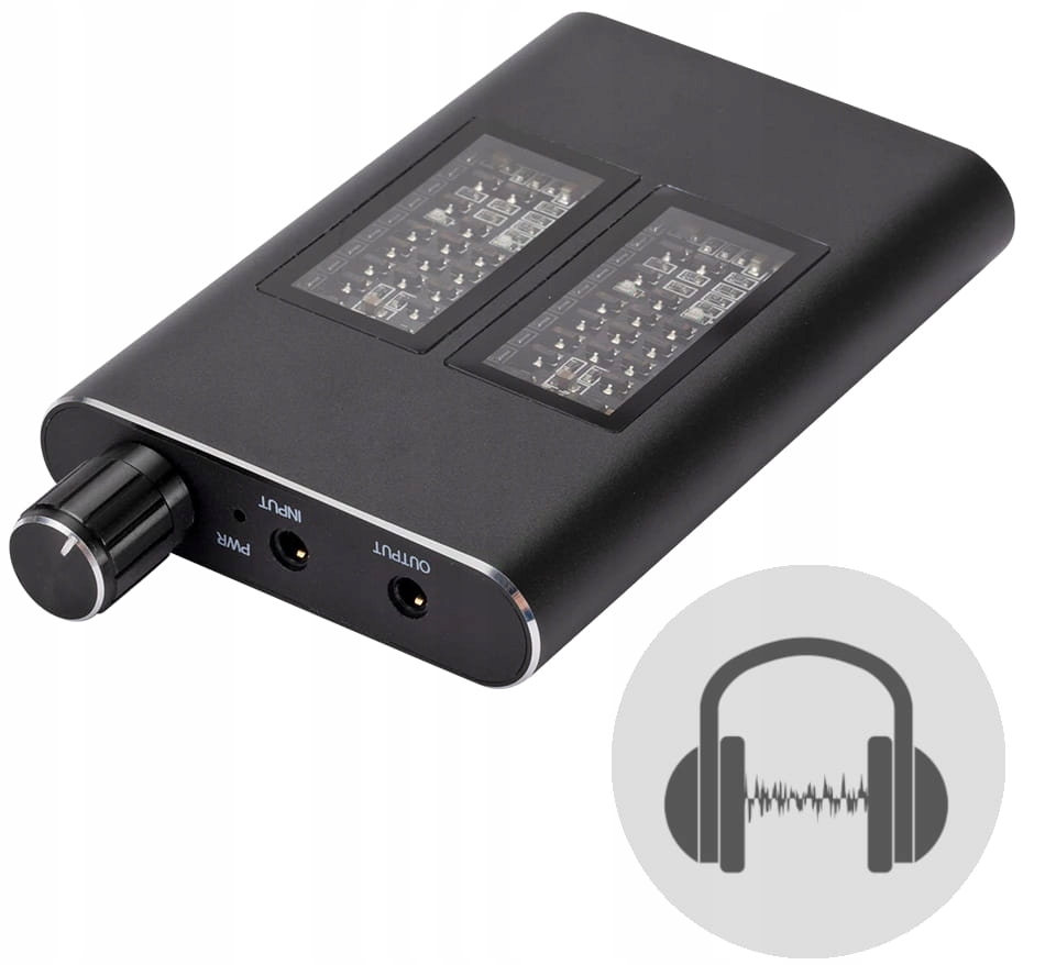 Wzmacniacz Słuchawkowy HiFi DAC AUX Jack 3,5mm 16-300 Marka inna
