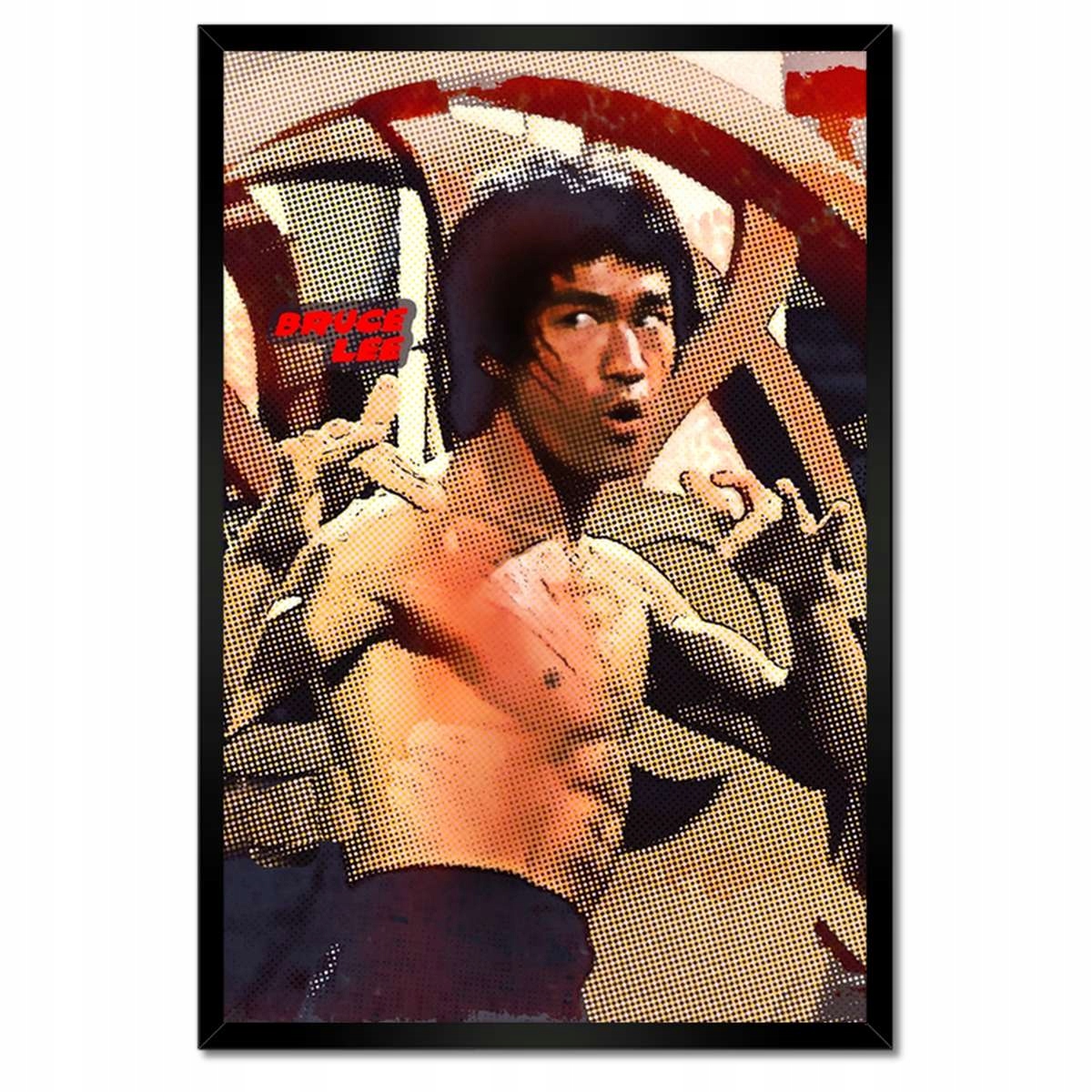 Plakáty v rámu 40x60 Bruce Lee KungFu