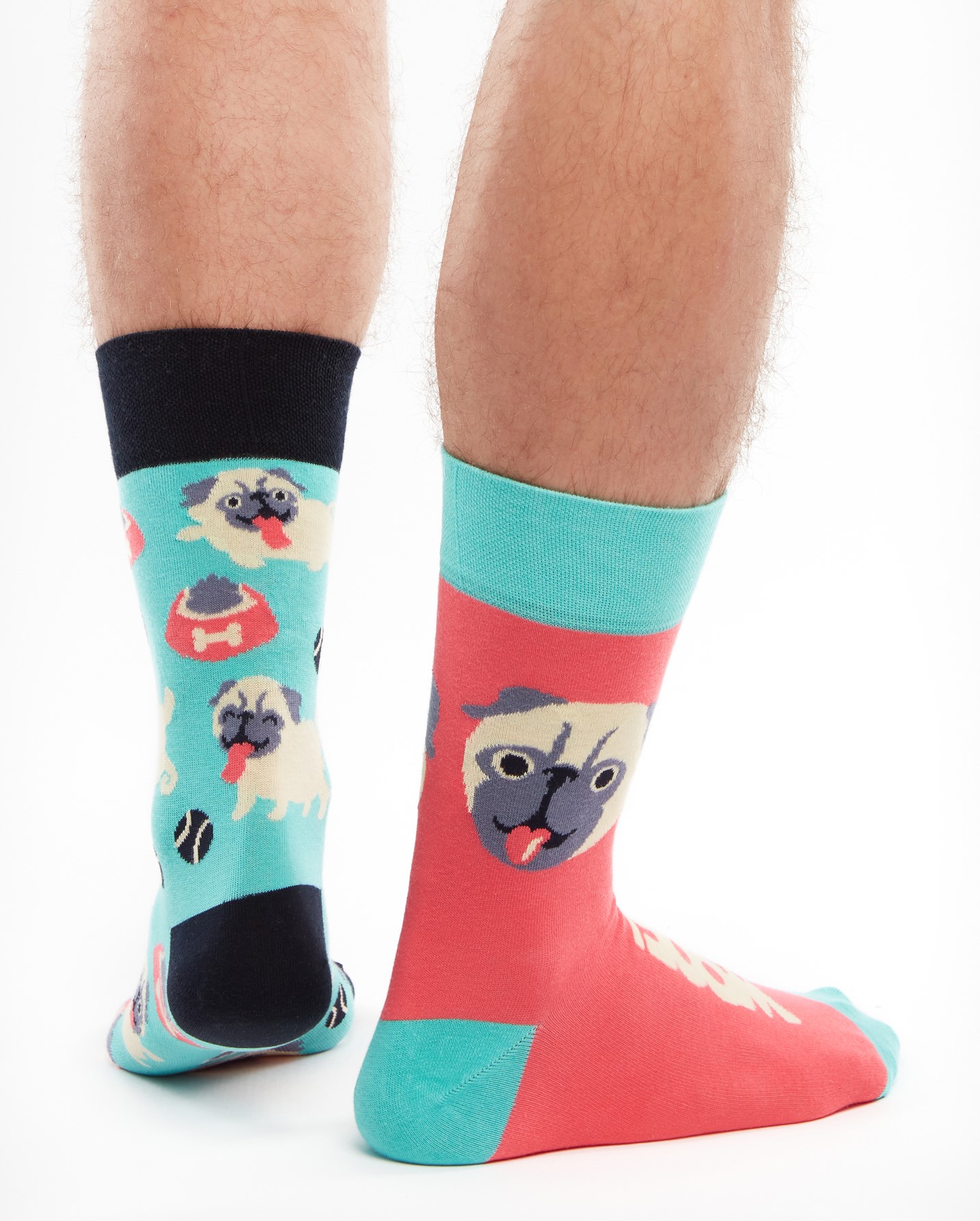 

Mopsy_wesołe Skarpetki_roz 43-46_nie do pary