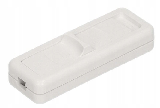 WYŁĄCZNIK SUWAKOWY 1-TOROWY 2,5A/250V BIAŁY Typ złączka