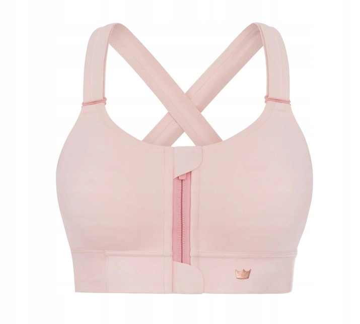 Sportovní Podprsenka Shefit Světle Růžová, Nastavitelná, Cvičení, Posilovna, Gym 4XL