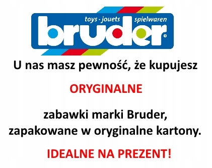 Ładowarka kołowa Volvo L260H Bruder 02458 Marka Bruder