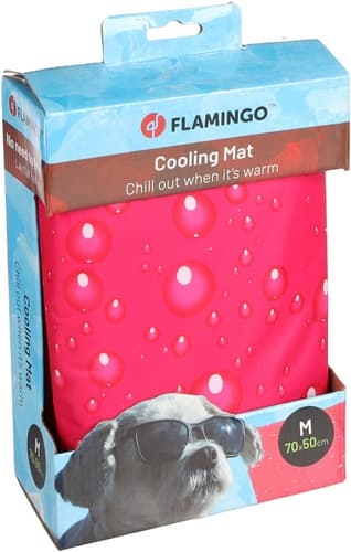 Levně Flamingo Chladící podložka fuchsiová M 70x50cm
