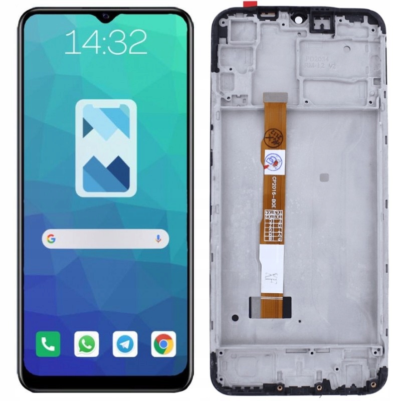 Nowy Ekran LCD Vivo Y20s V2027 Z Ramką