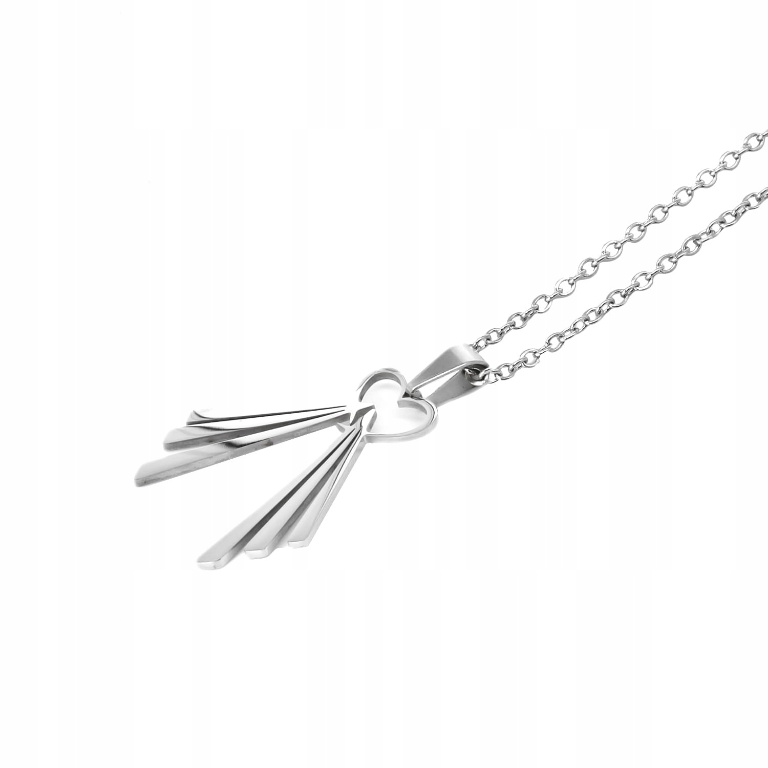 

Naszyjnik | Serce Jezusa | Jezus Miłosierny | stal