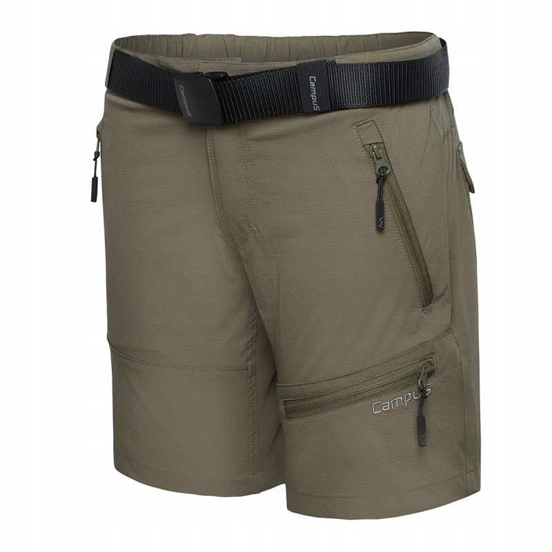 Krótkie spodenki damskie TREKKINGOWE z paskiem CAMPUS CASILDA S
