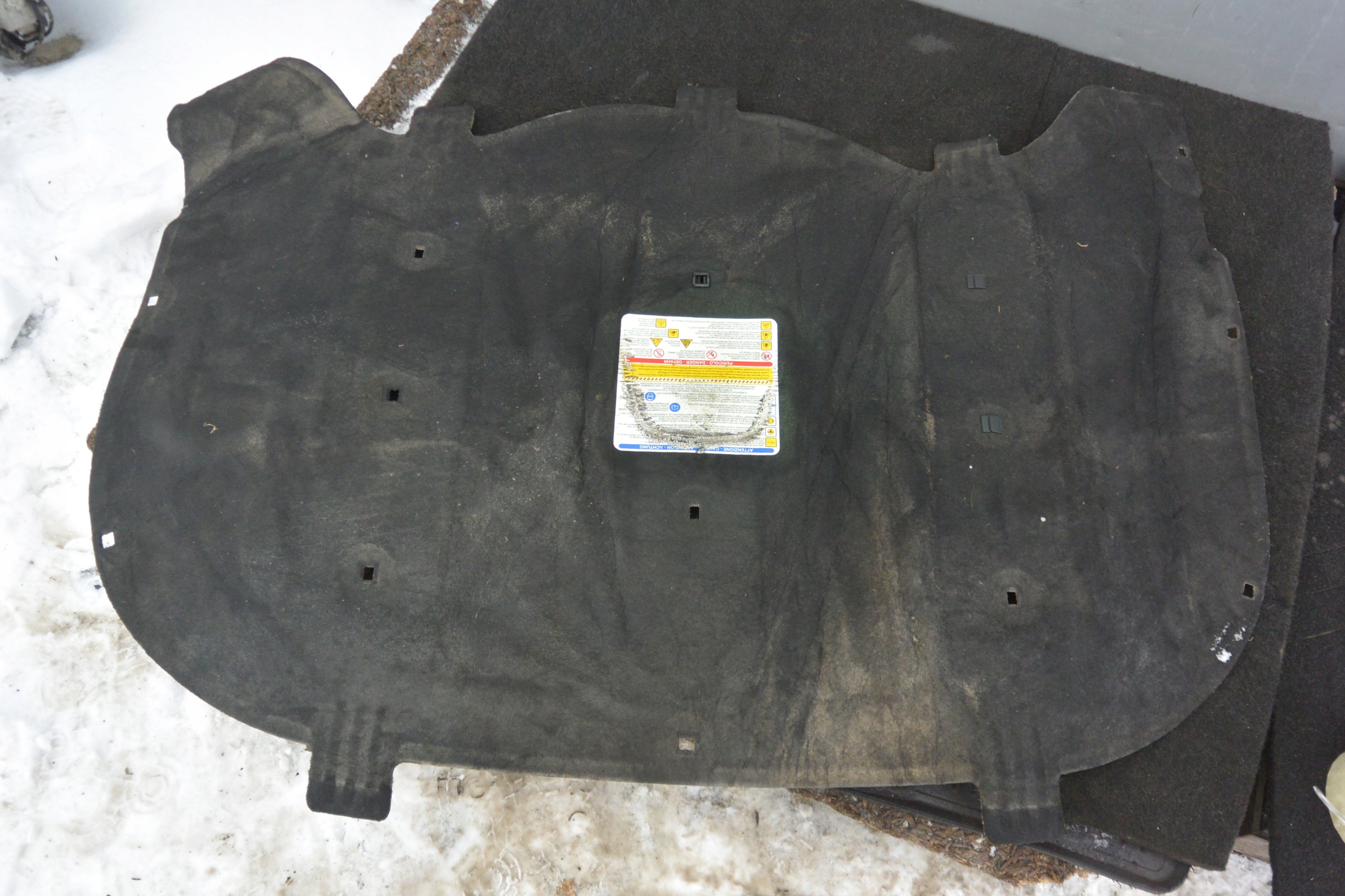 soundproofing bonnets MASERATI QUATTROPORTE VI