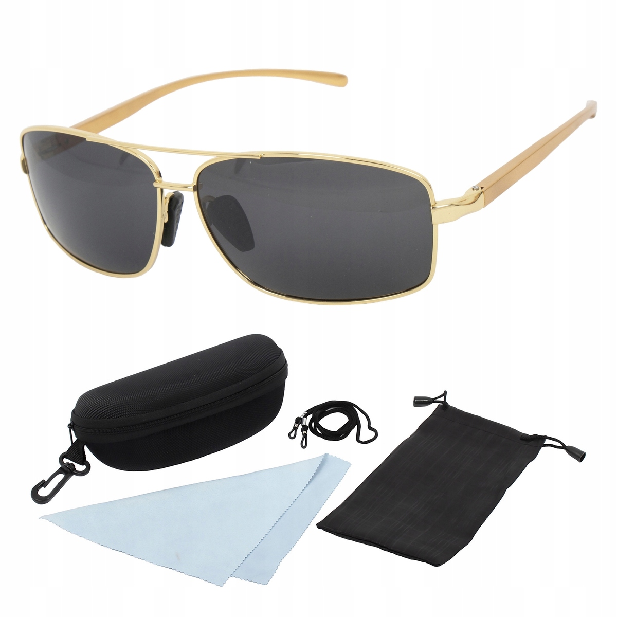 

Polaryzacyjne Okulary Polar Style 3099 Złote