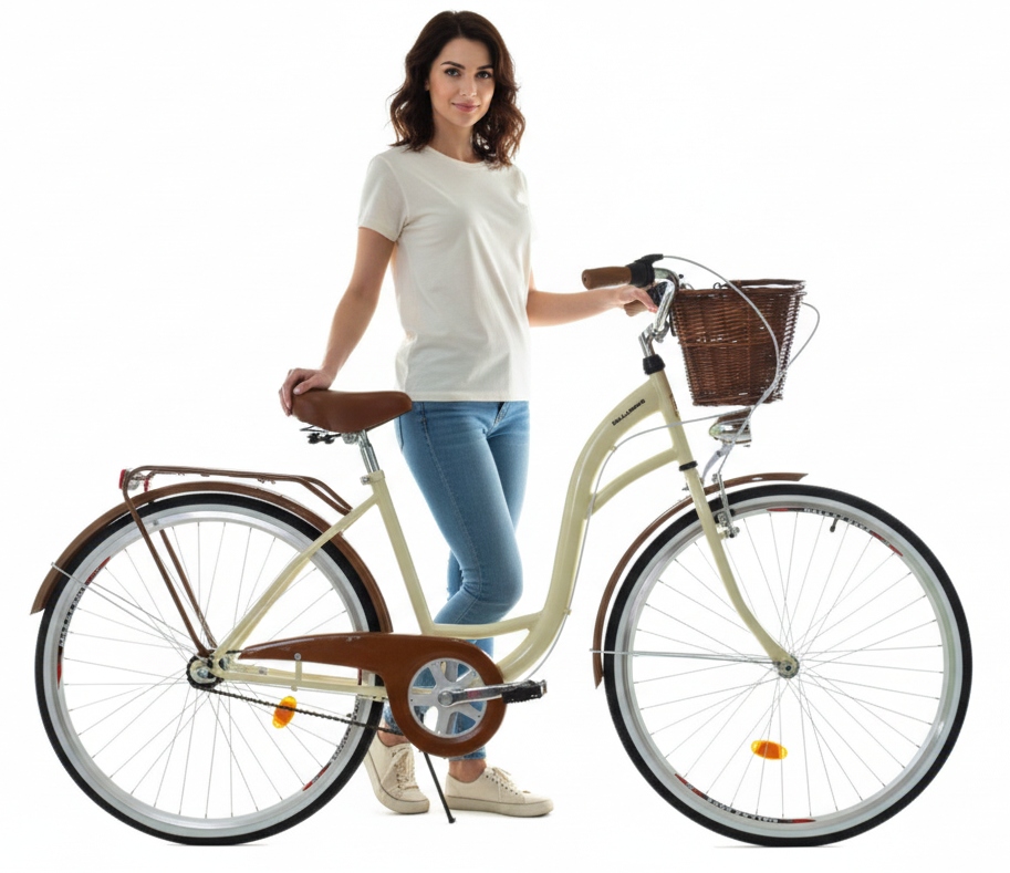 Damski Rower Miejski 26 Dallas 3 biegi