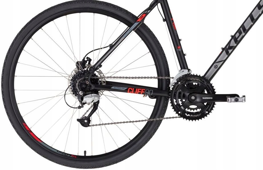 ROWER KELLYS CLIFF 90 BLACK RED 2023 RAMA M 19'' Rozmiar ramy 19 cali