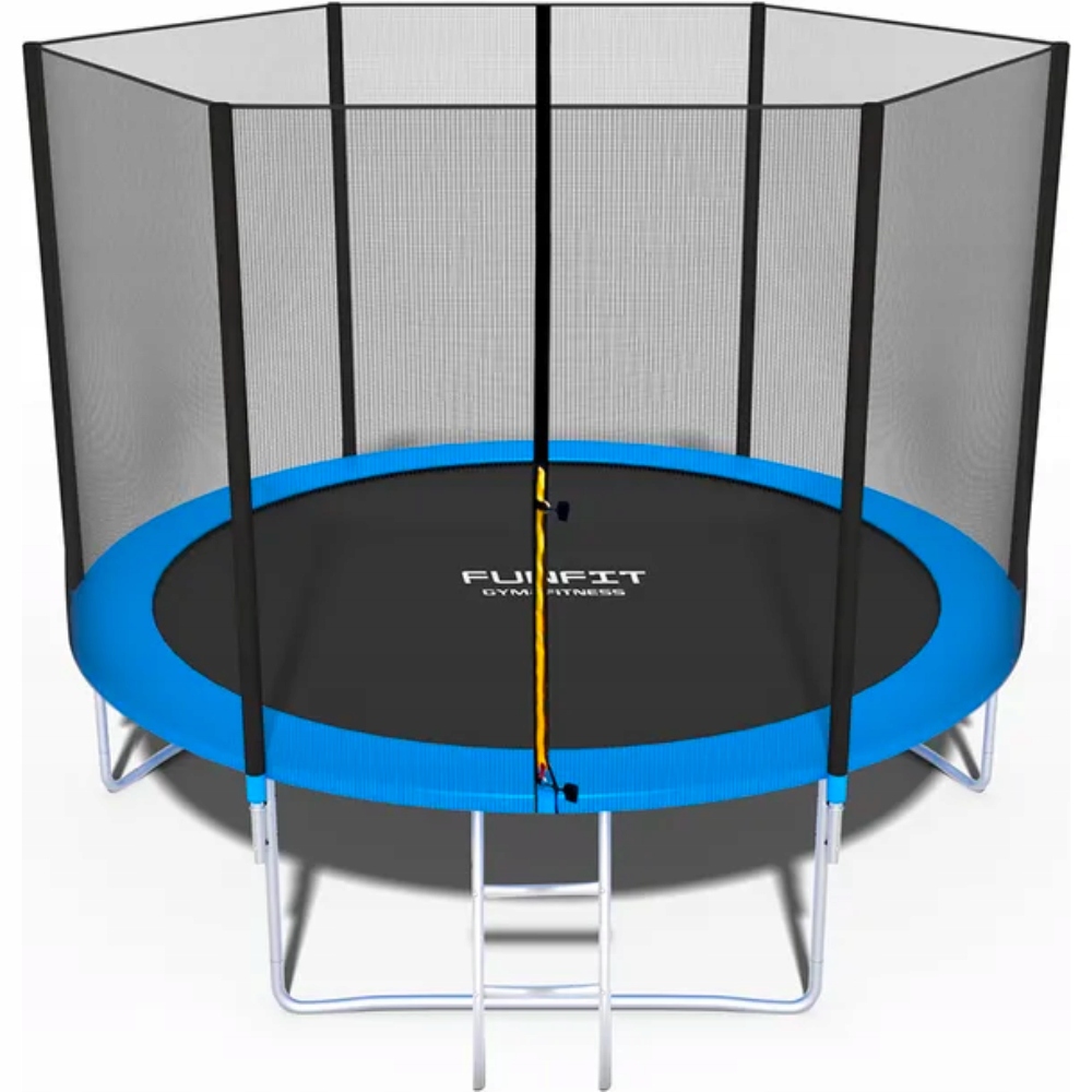 TRAMPOLINA OGRODOWA 312CM 10FT SIATKA + DRABINKA