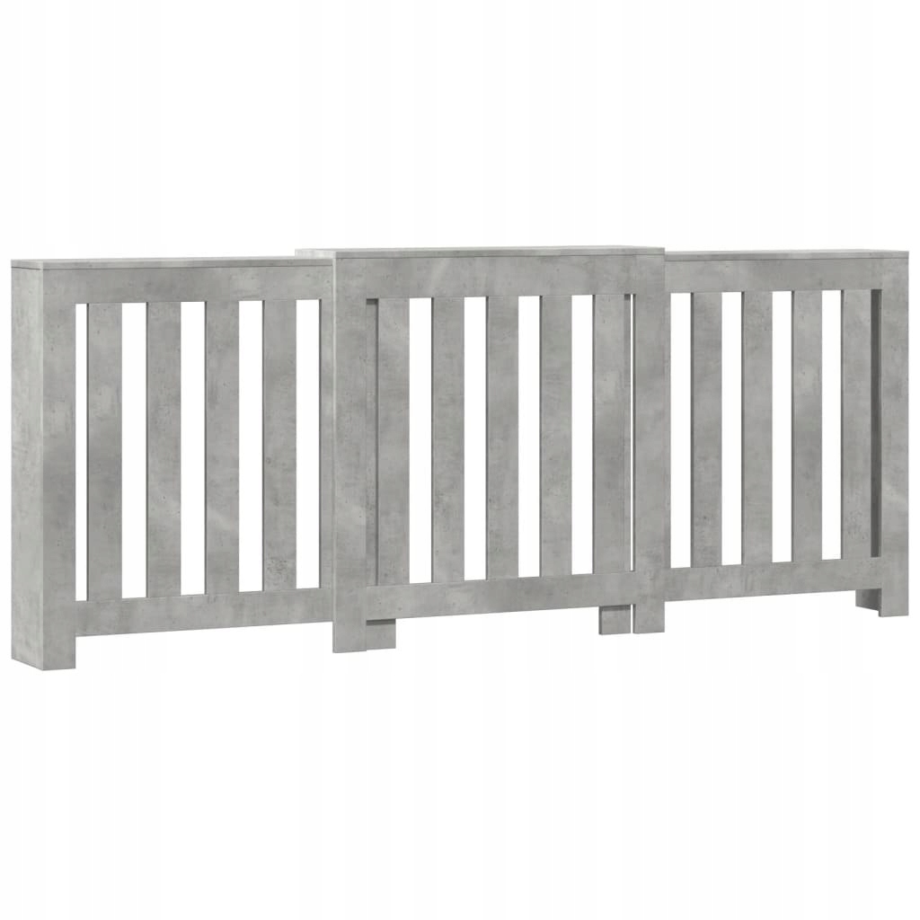 Levně Obal Na Radiátor, Šedá Betonu, 205X21,5X83,5 CM