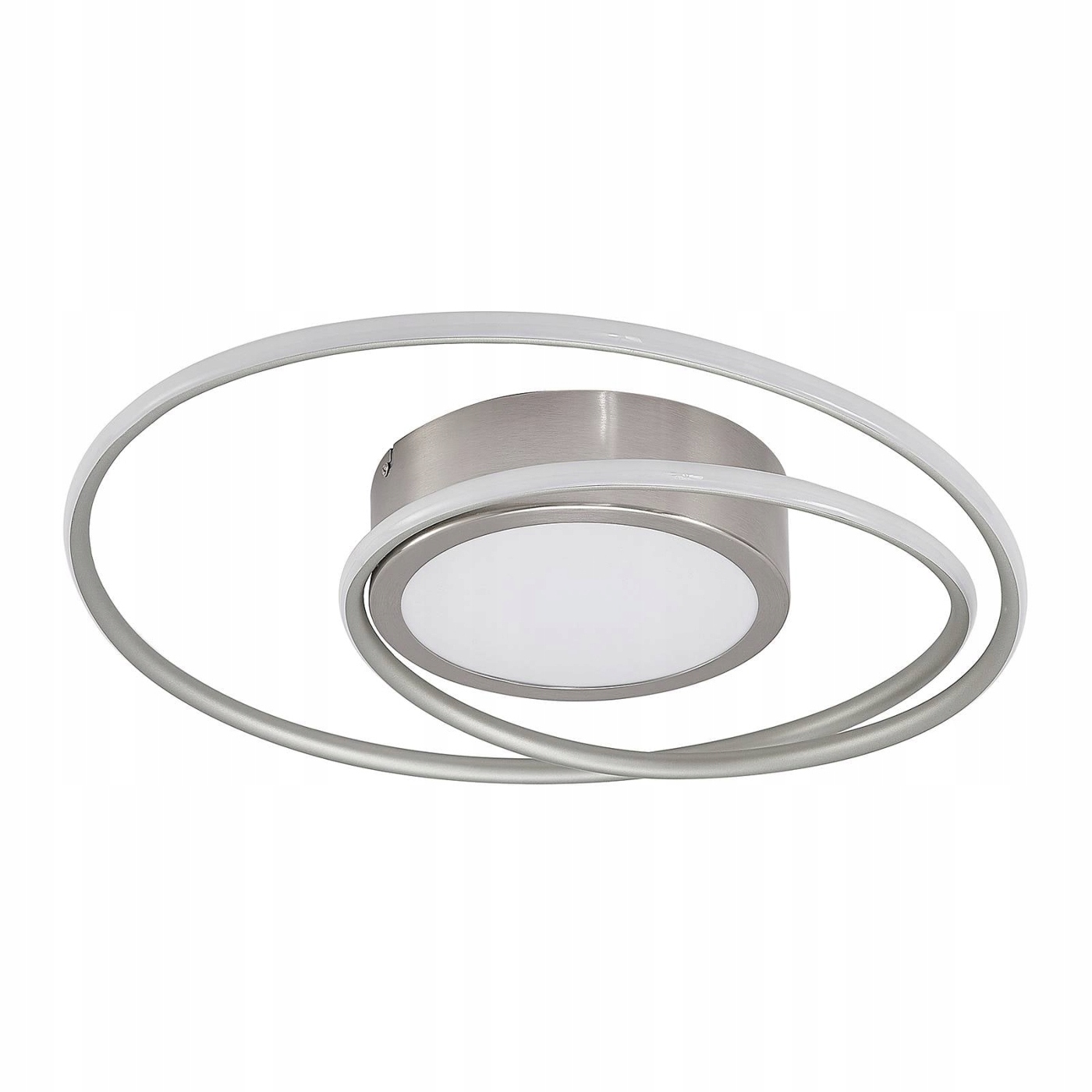 Lindby Bovia lampa sufitowa Led, Cct, nikiel