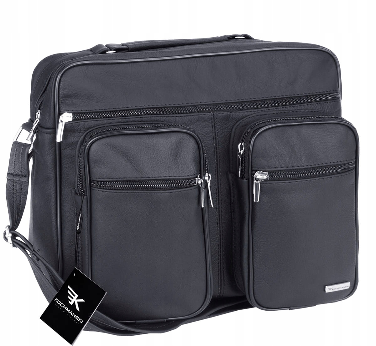 

Kochmanski torba męska skórzana na ramię Duża