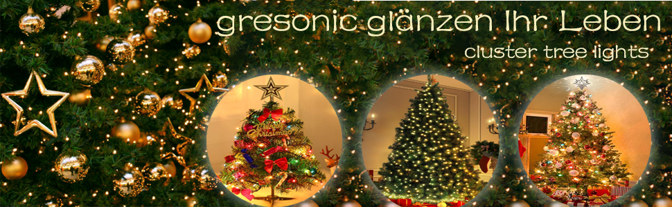 Gresonic Dekoracyjne Lampki Choinkowe 500 LED 10m — miniatura 9