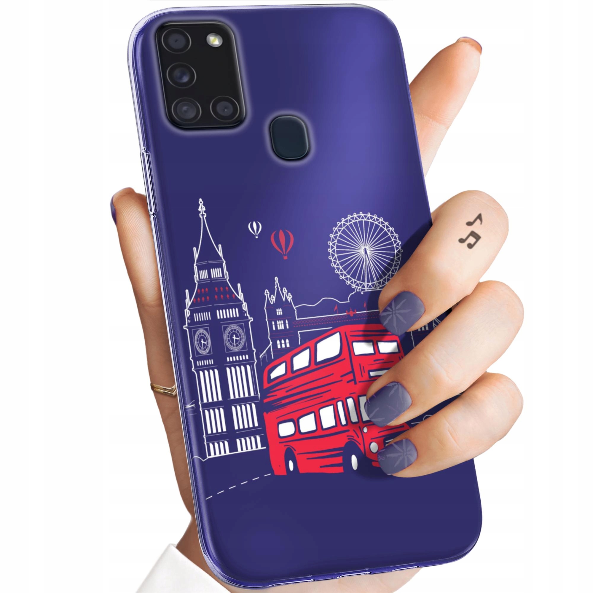 Etui Do Samsung Galaxy A21S Travel Podróż Przygoda Obudowa Pokrowiec