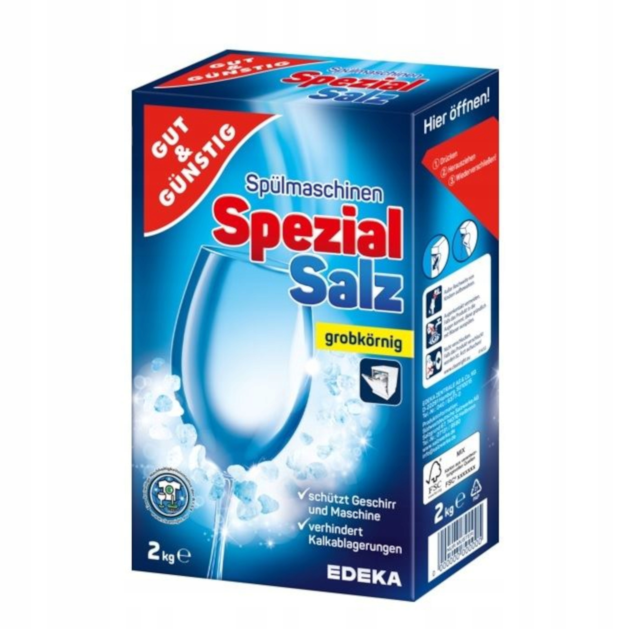 

G&g sól do zmywarki 2kg De
