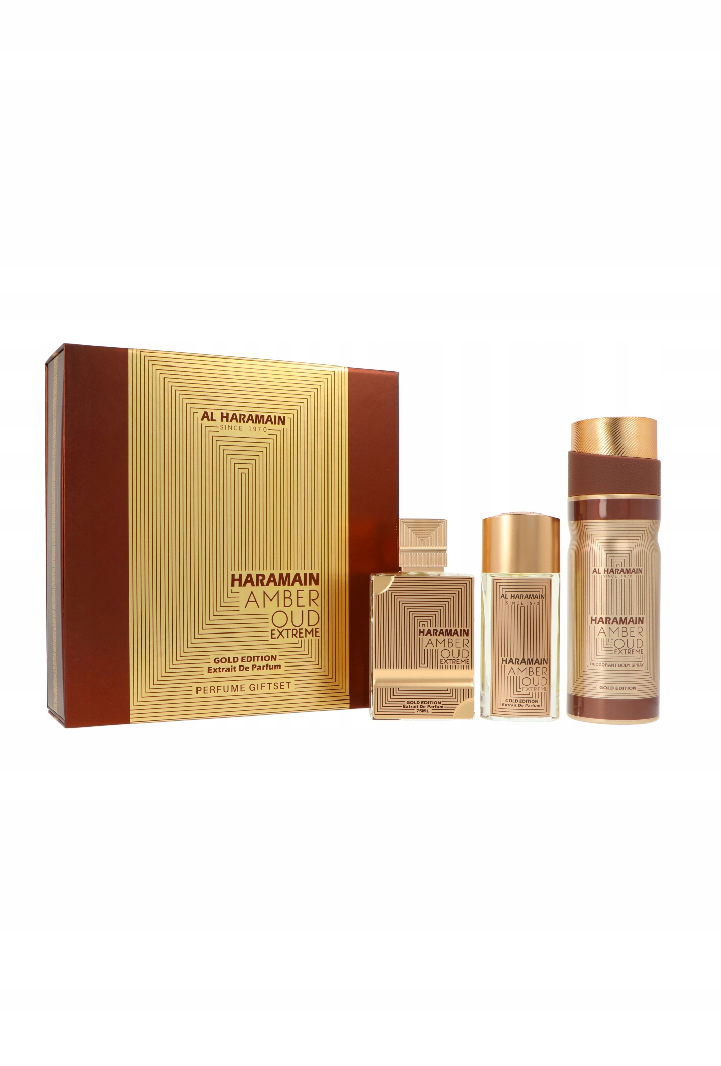 Al Haramain Amber Oud Gold Sada parfémový extrakt extrakt deodorant
