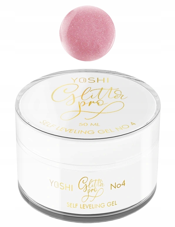 Yoshi Glitter Pro Uv Led gel No 4 50 ml