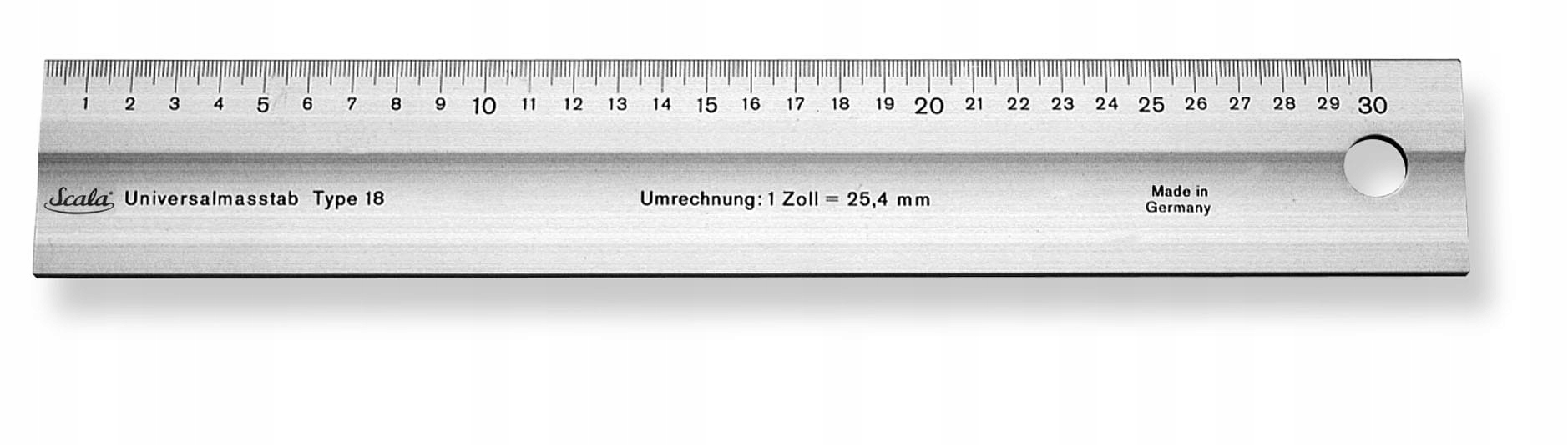 Liniał aluminiowy Scala 418.310