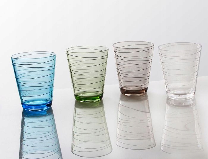 Nietłukące szklanki turystyczne 300ml Brunner Onda 4szt