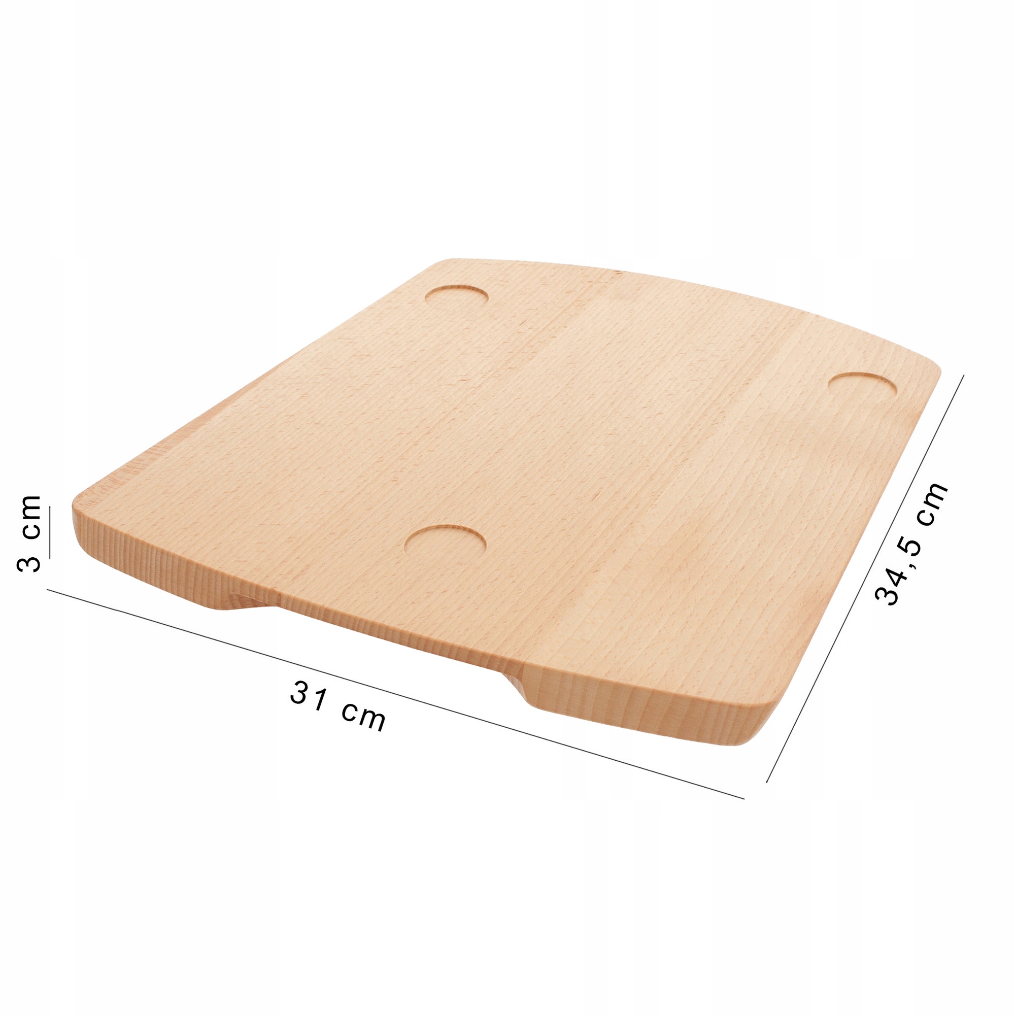 DREWNIANA PODSTAWKA DESKA POD THERMOMIX TERMOMIX TM5 TM6 BUKOWA DESECZKA Stan opakowania oryginalne